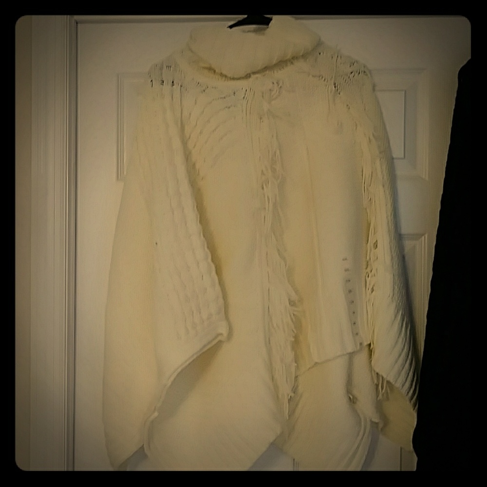 2 brand new with tags Dkny sweater ponchos